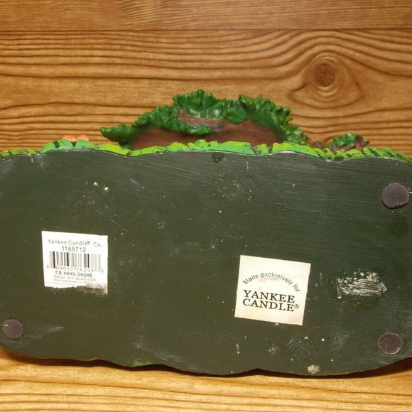 Yankee Candle Gnome  " Hang Gnome " Tea Light Hold - Picture 10 of 10